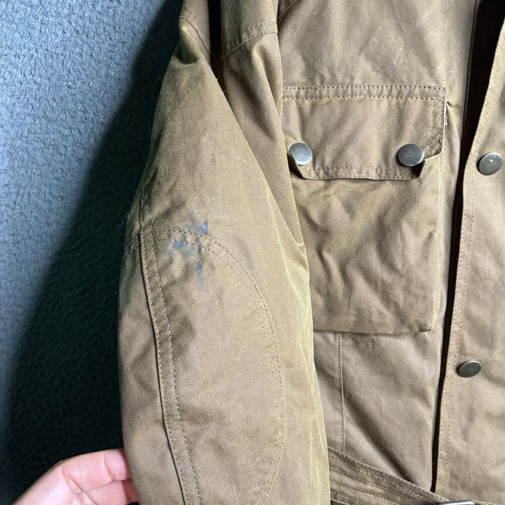 Vintage Richa Bonneville Motorcycles Waxed Jacket Men’s Medium Millerain Co - Picture 4 of 16